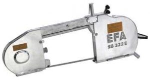 Ленточная пила для распиловки на полутуши с электрическим приводом модель EFA SB 322 E