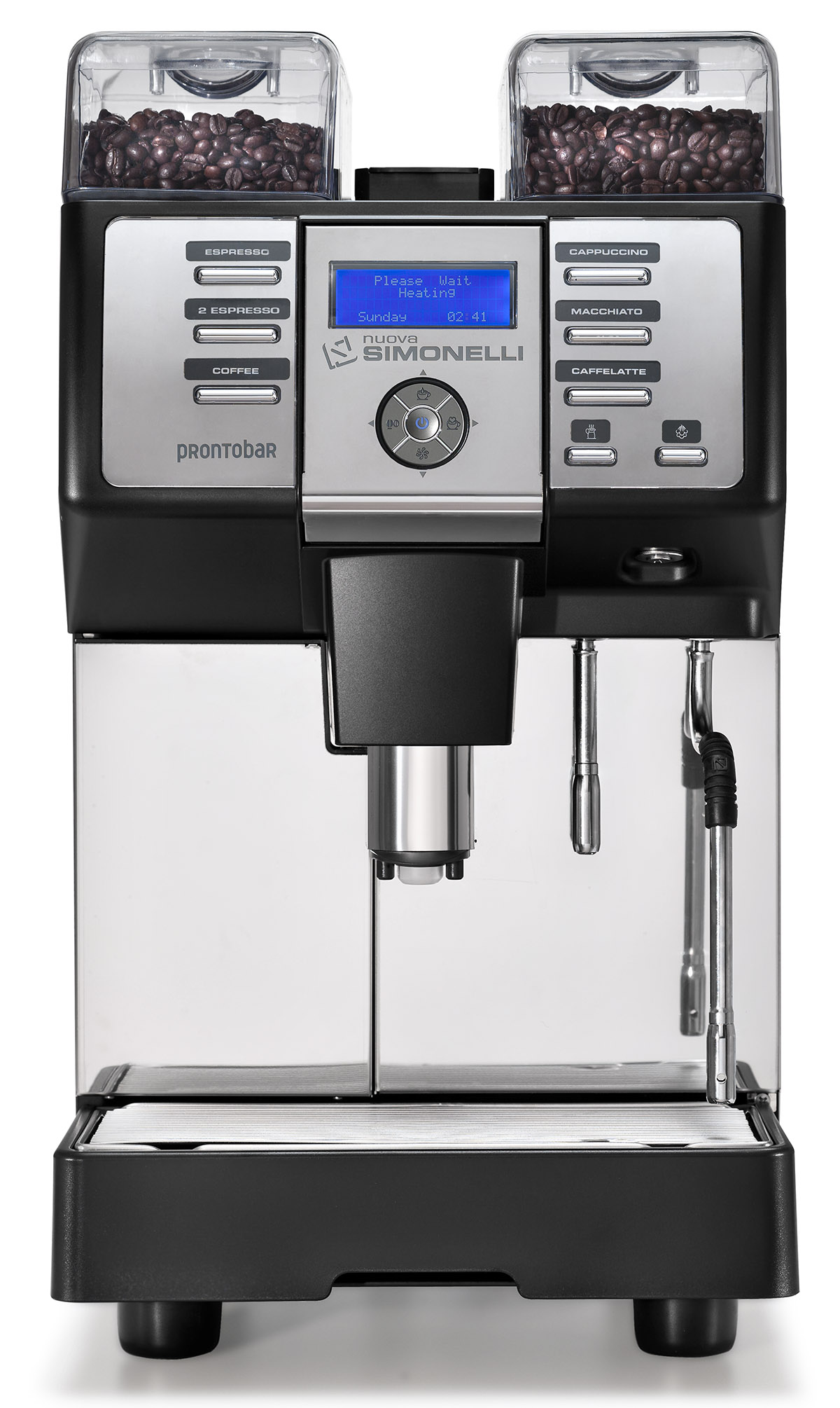 Кофемашины суперавтоматы PRONTOBAR 1 GRINDER AD BLACK+RUSSIAN LCD