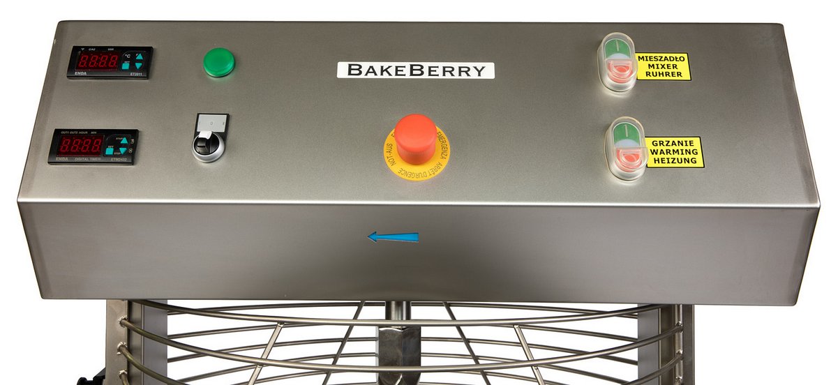Кремоварка опрокидываемая цилиндрическая BakeBerry KVR (электрическая)